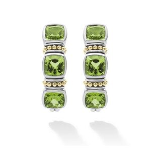 NWT Lagos Rittenhouse Peridot Hoop Earrings